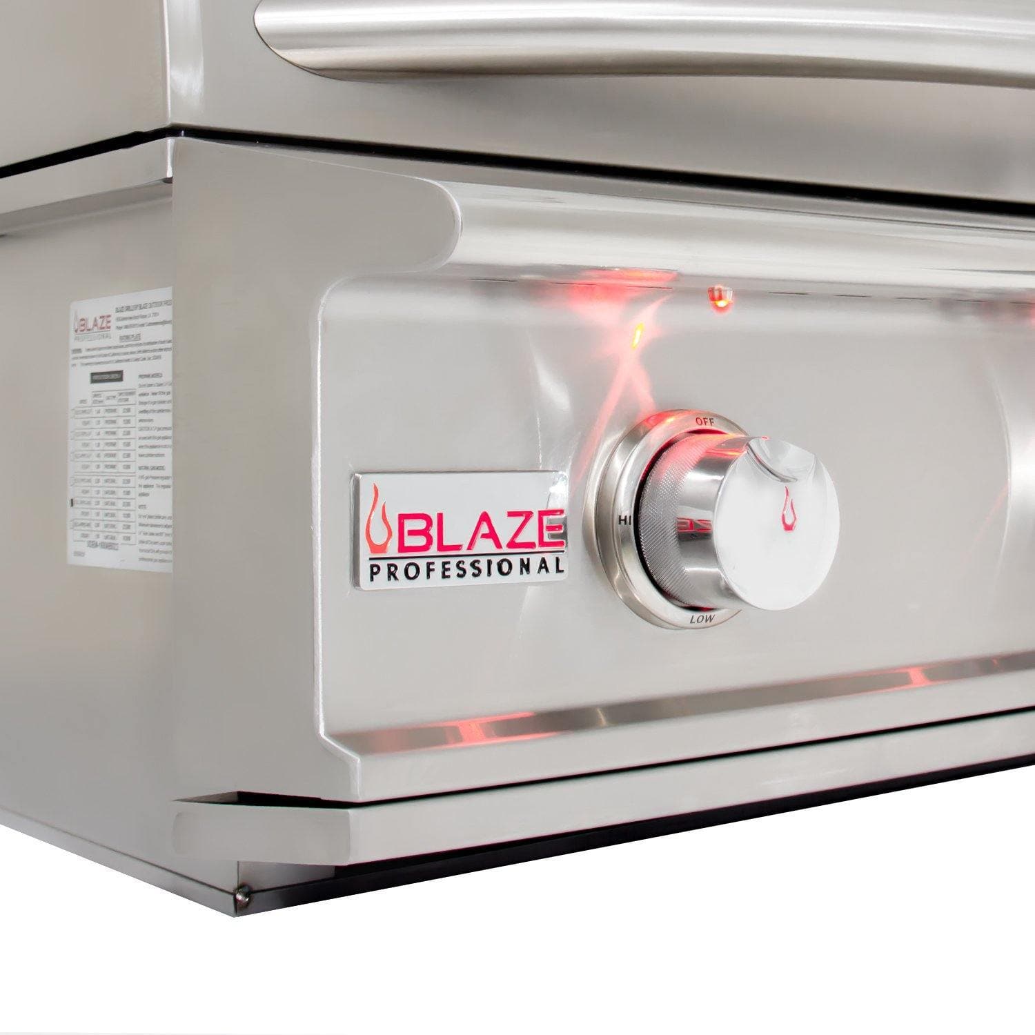 Blaze Professional LUX 44" 4-Burner Built-In Gas Grill With Rear Infrared Burner - Image 2