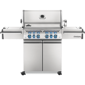 Napoleon Prestige PRO 500 Gas Grill with Infrared Rear and Side Burners and Rotisserie Kit