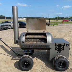 60 gallon offset smoker
