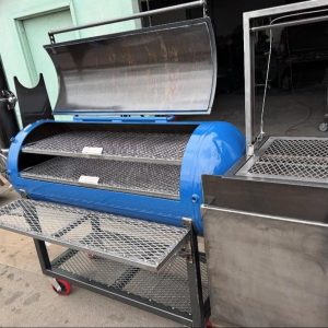 120 gallon with Santa Maria  grill