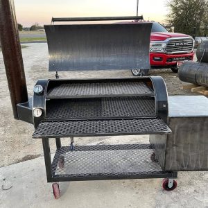5x8 Santa Maria grill on a trailer