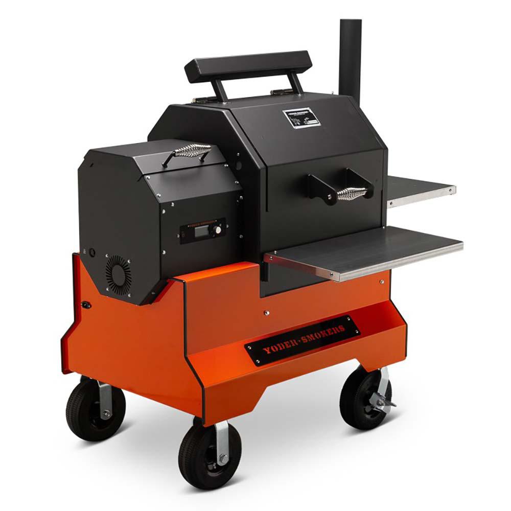 Yoder Smokers YS 480S Competition Cart Pellet Grill - Image 5