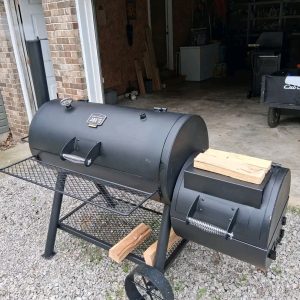 Longhorn Offset Smoker | Heavy-Duty Backyard BBQ Smoker
