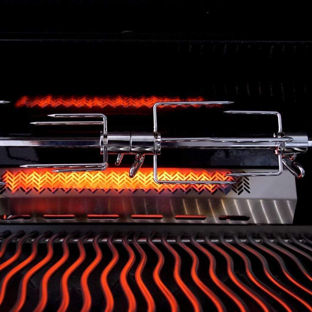 Napoleon Prestige PRO 500 Built-in Grill with Infrared Rear Burner and Rotisserie Kit - Image 3