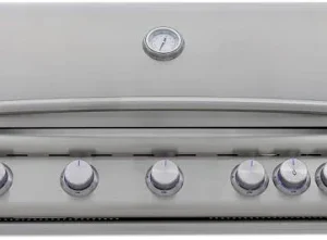 Blaze Premium LTE+ 40" 5- Burner Built-in Gas Grill With Rear Infrared Burner And Grill Lights