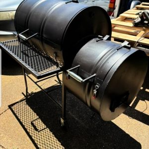 55 Gallon Single Barrel Smoker – Heavy-Duty Charcoal Barrel Smoker