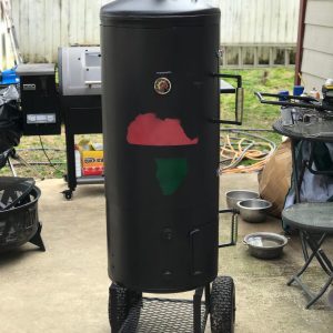 65 Gallon Vertical Offset Smoker – Insulated & Customizable Heavy-Duty Design