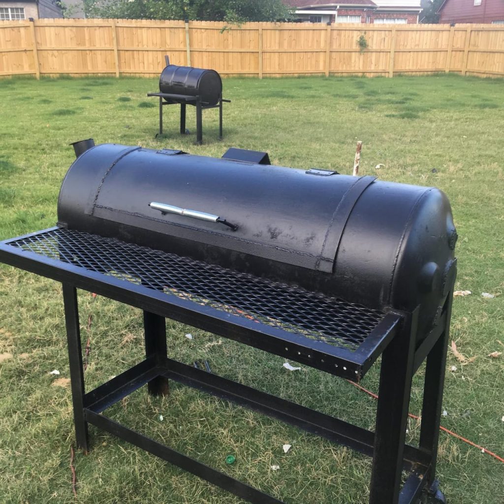 40 Gallon Barrel Charcoal Grill – Heavy-Duty Propane Tank Charcoal Grill - Image 5