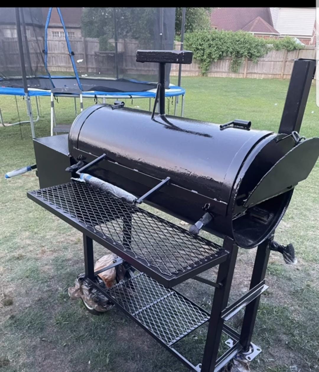 60 gallon offset smoker - Image 2