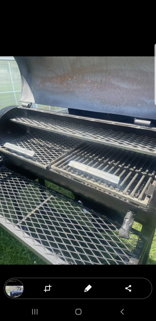 60 gallon offset smoker - Image 3